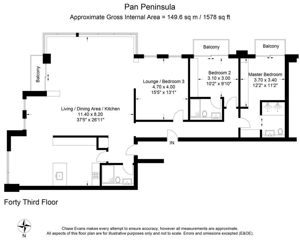 Floor Plan Pan Penin