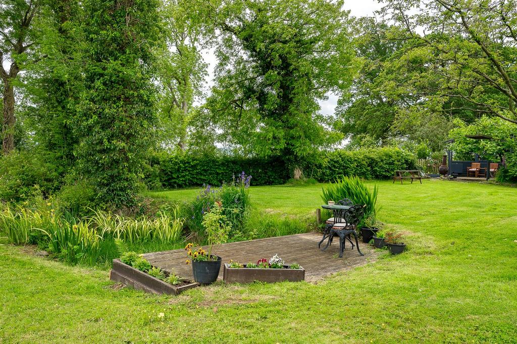 Pond decking