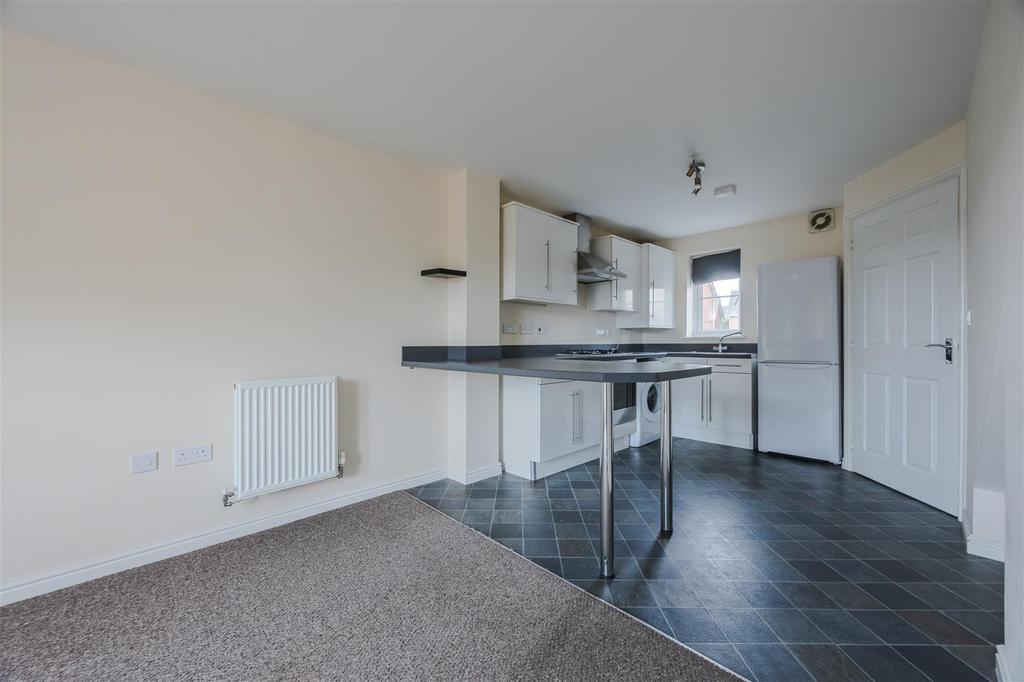 Open plan living kitchen