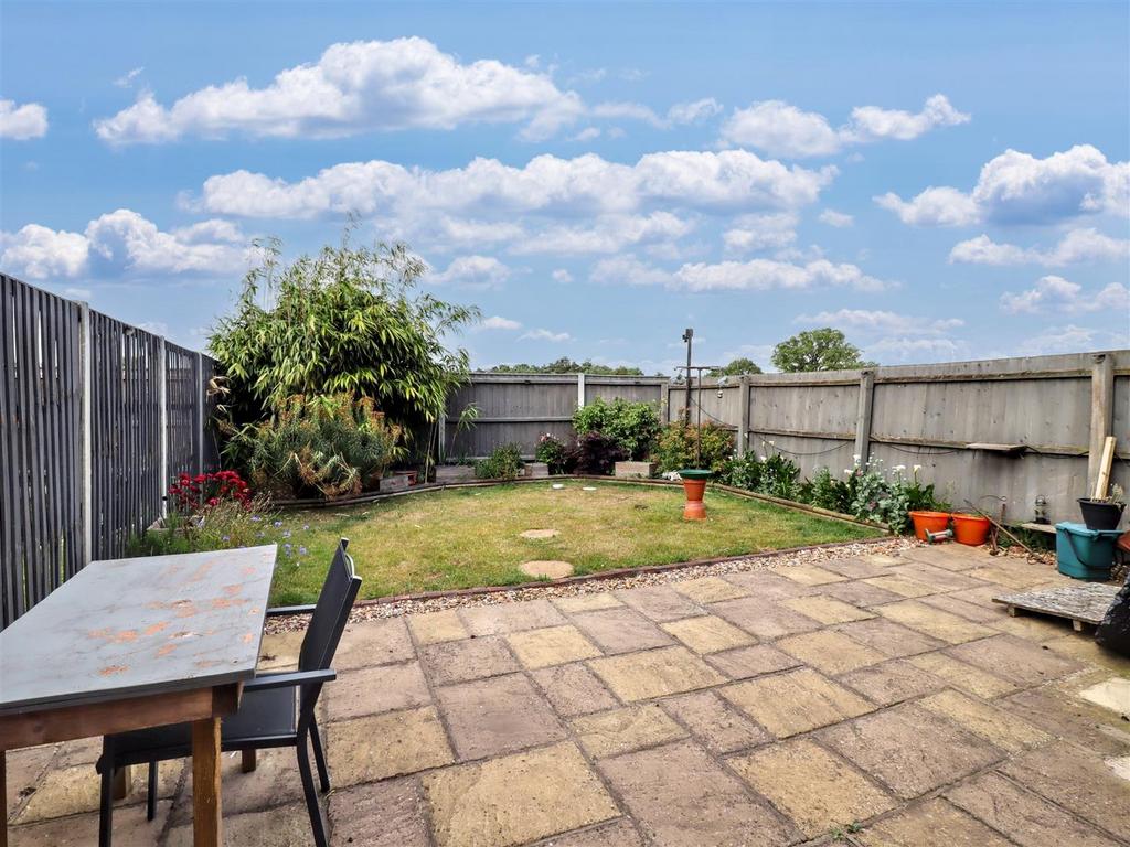 Rear garden