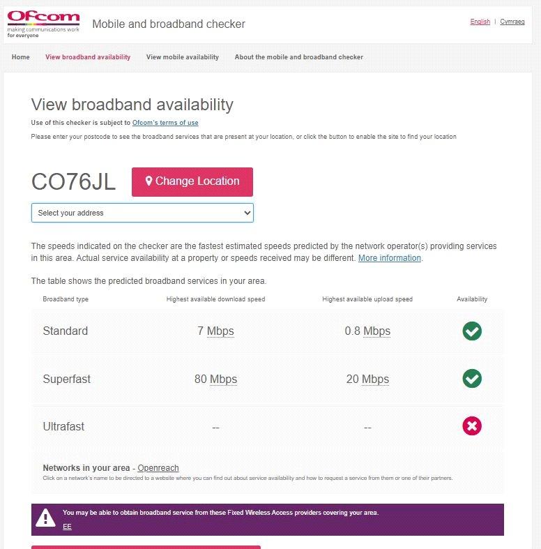Broadband Check
