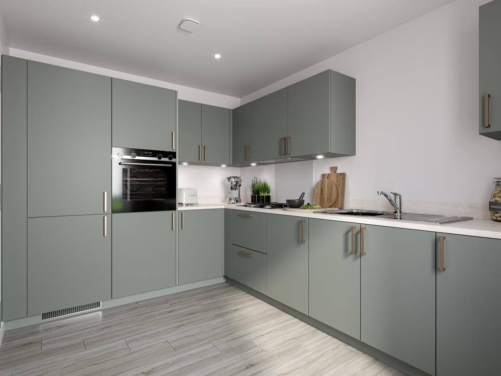 Typical kitchen