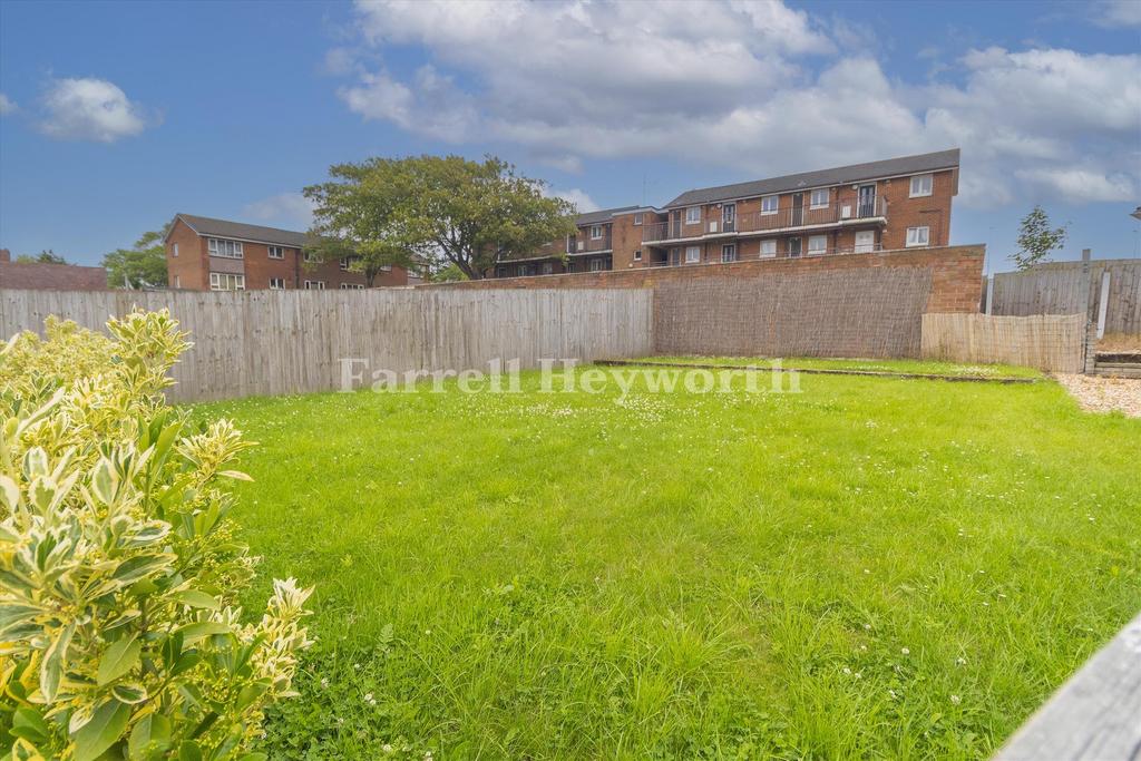 Rear garden