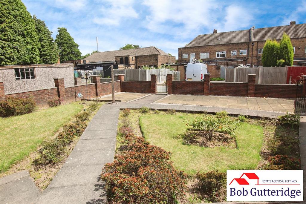 Enclosed rear garden