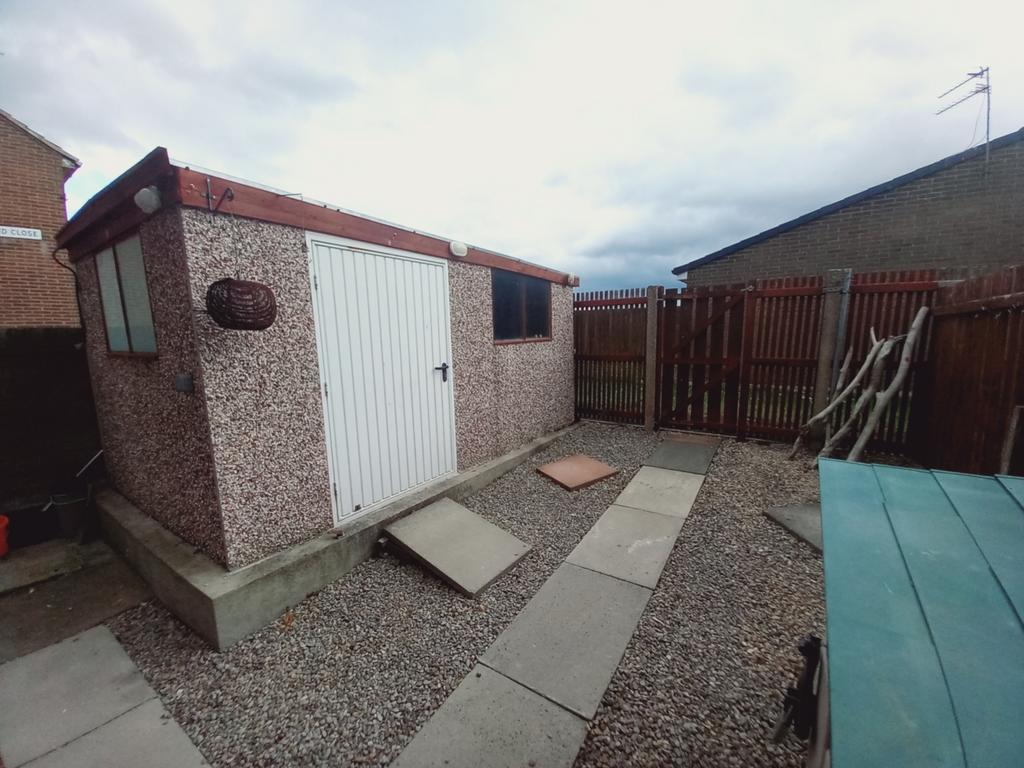 Rear garden