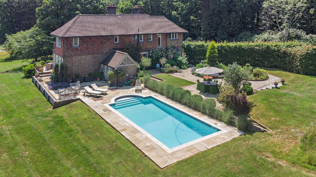 Pool and House
