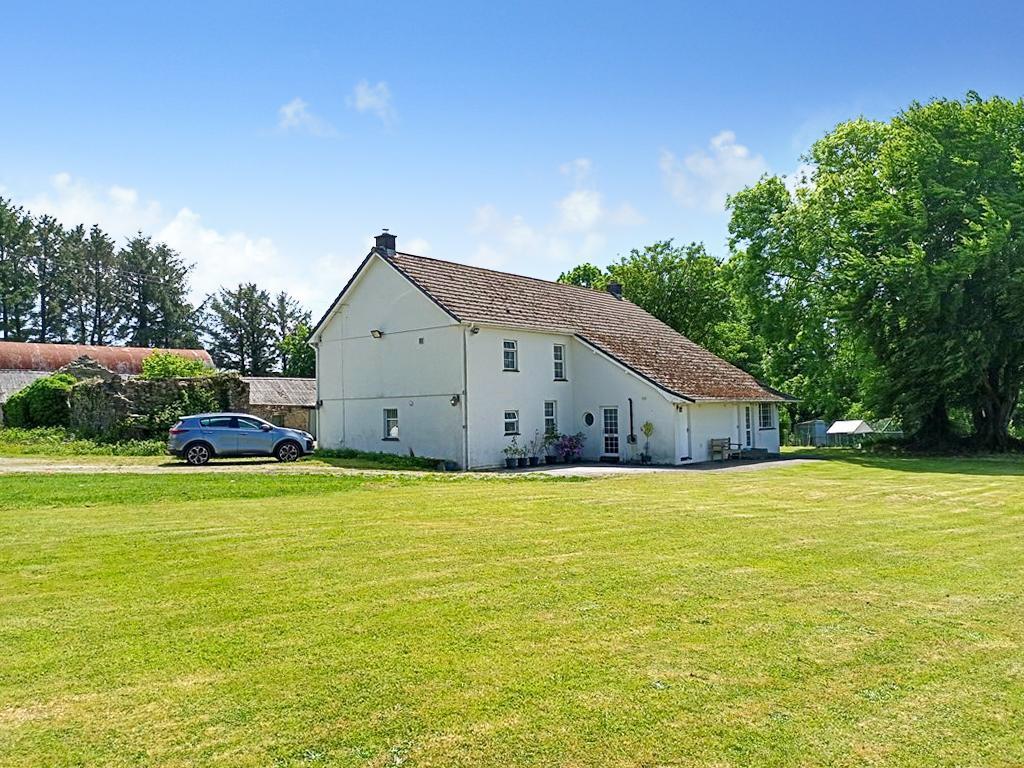 Rear View Of Main House And Lawns
