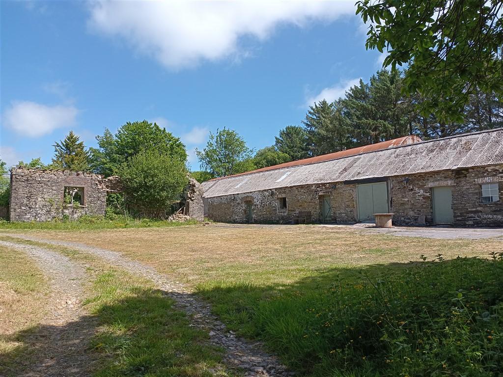 Ruin And Stone Outbuilding