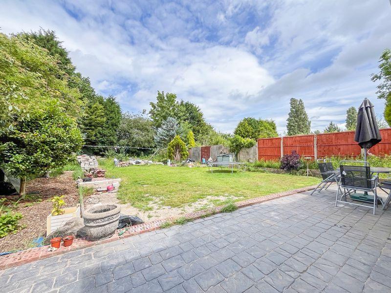 Rear garden