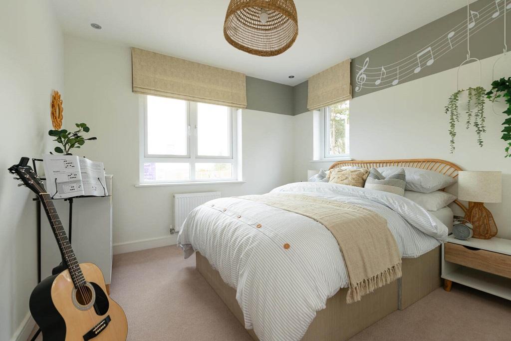Bright and airy bedrooms are perfect for older...
