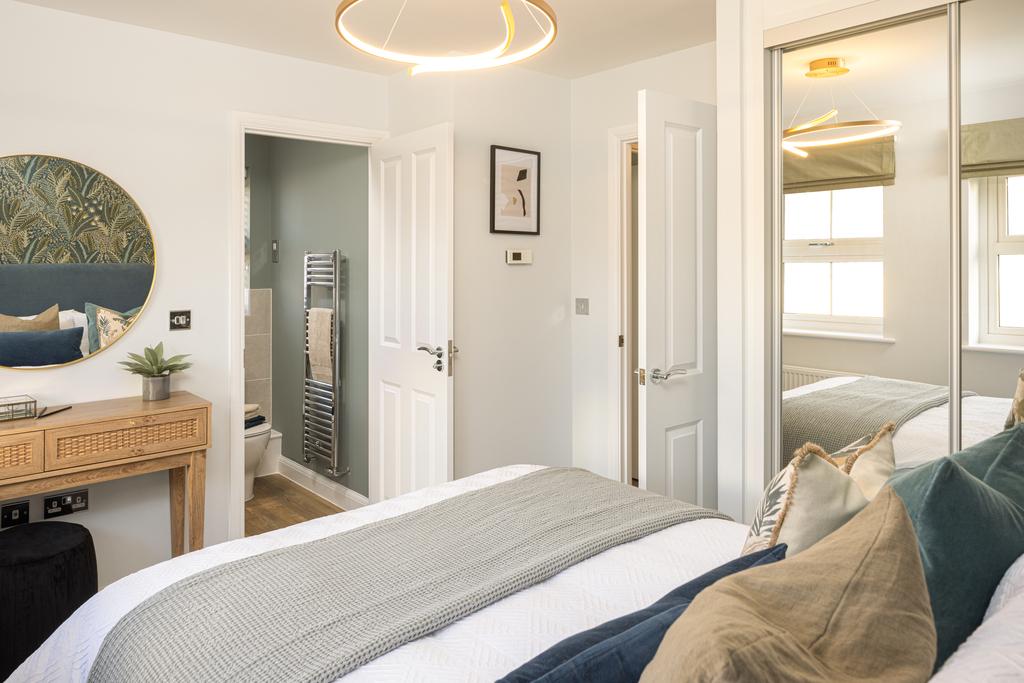 Internal image of the main bedroom and en suite...
