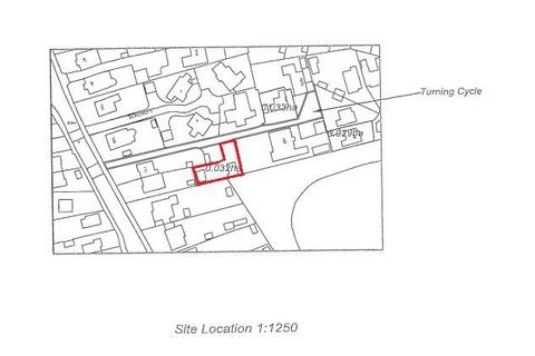 Plot for sale, Elm Tree Road, Oulton Broad, Lowestoft