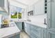 Light blue finish kitchen