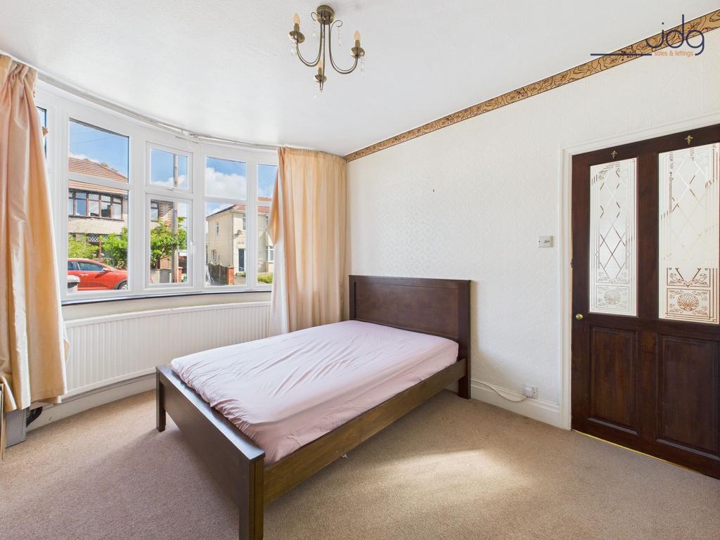 First front double bedroom with bay window