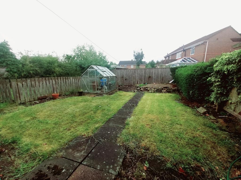 Rear garden