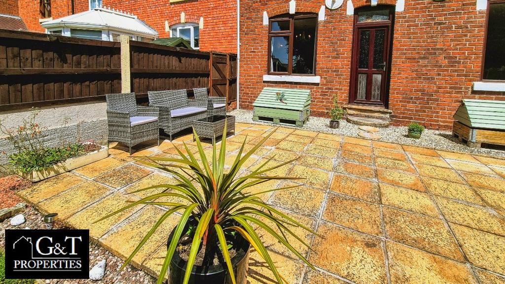 Rear garden