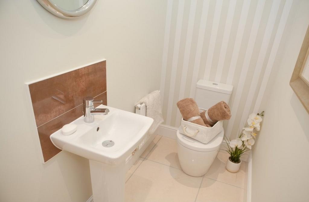 Lower bathroom