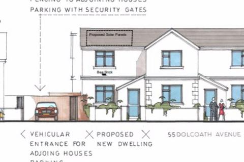 Plot for sale, Dolcoath Avenue, Camborne - Building plot