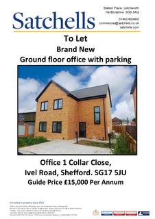 Office to rent, 1 Collar Close Shefford SG17 5YL