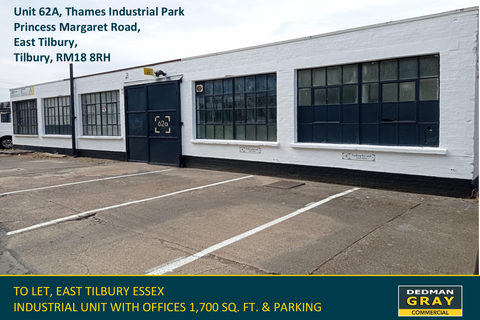 Warehouse to rent, Princess Margaret Rd Tilbury RM18 8RH