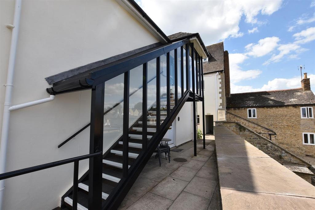 Stairs to Apartment
