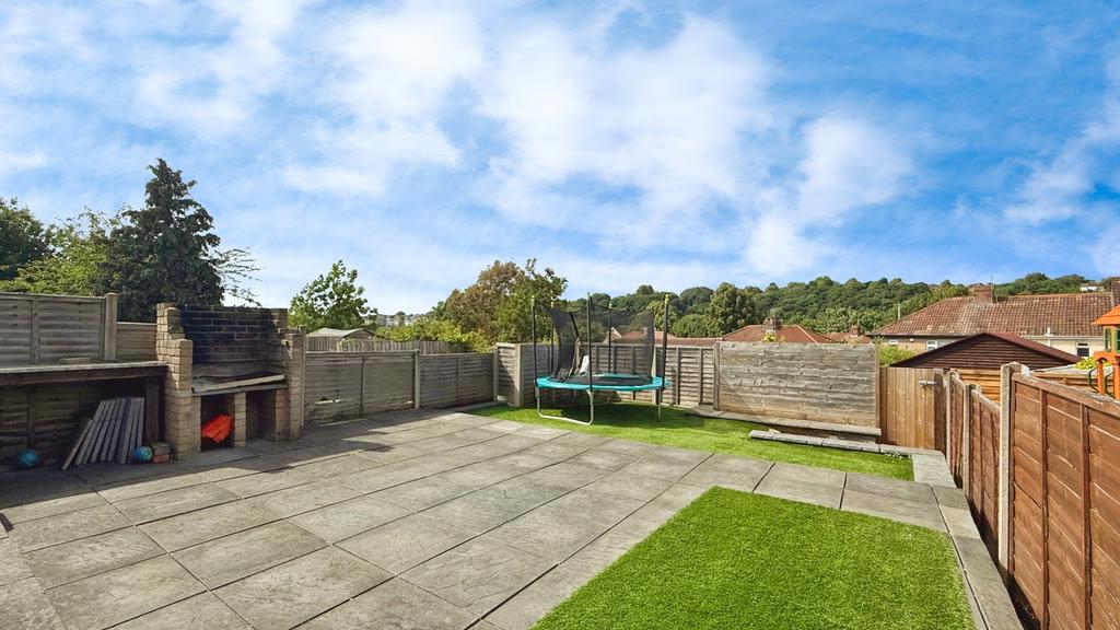 Rear garden