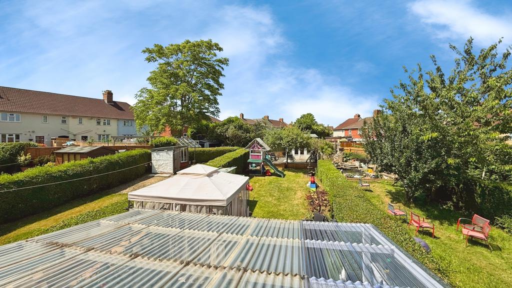 View of the garden