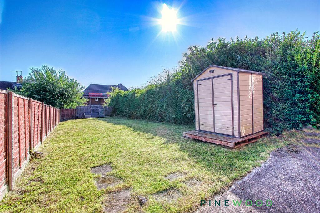 Rear garden