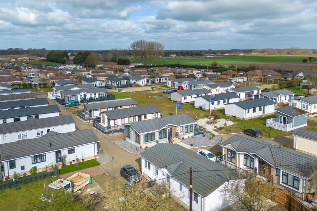 Aerial view, land