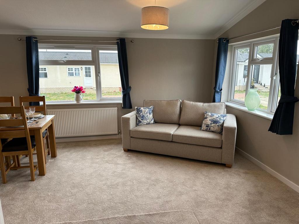 Open-plan living area