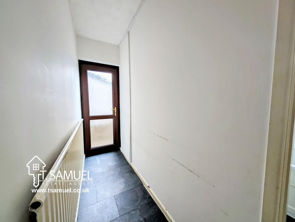 Hallway to exterior