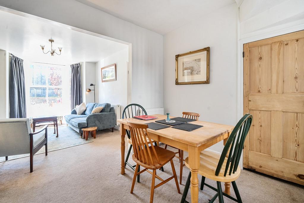 Open plan living dining room