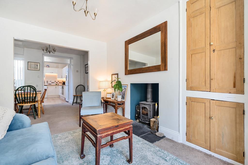 Open plan living dining room