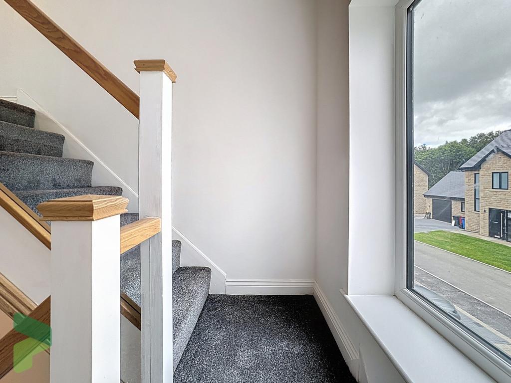 Stairs to second floor