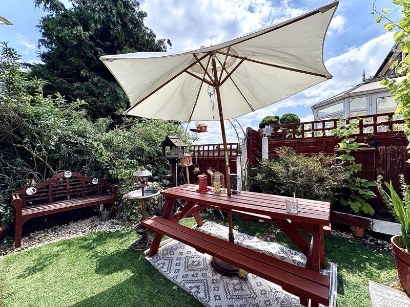 Rear garden