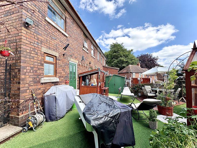 Rear garden