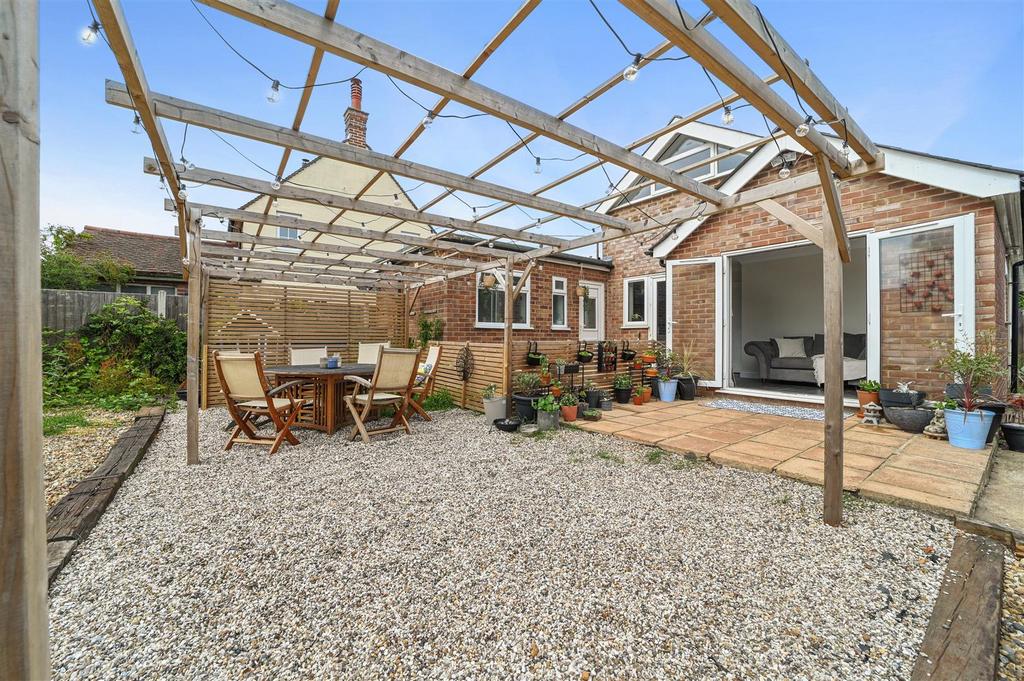 Rear garden
