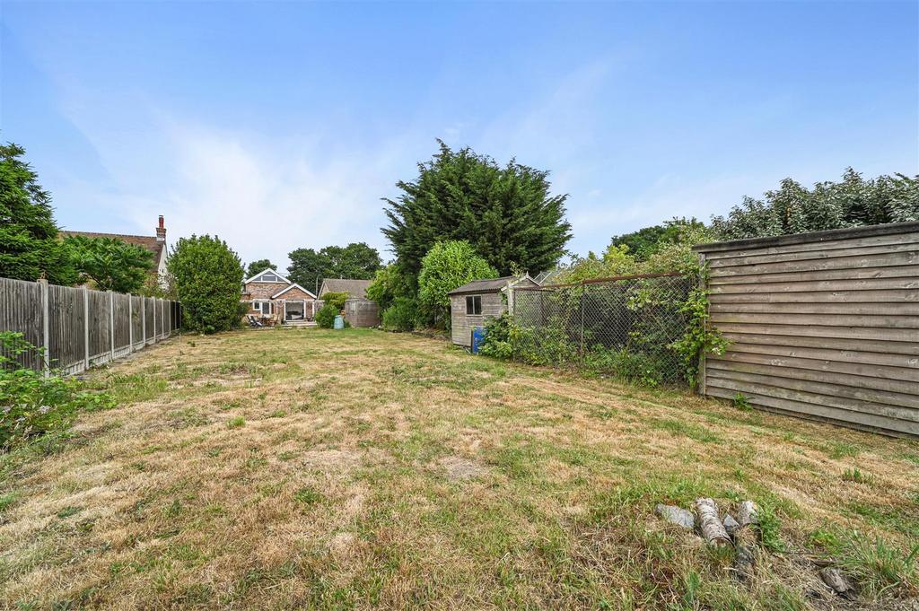 Rear garden