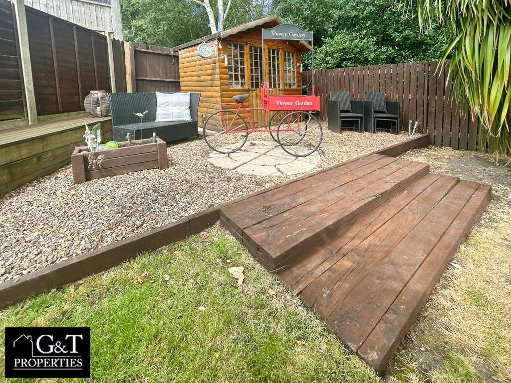 Rear garden
