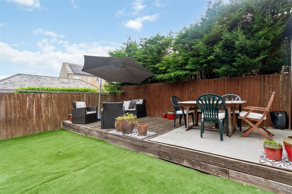 Rear garden