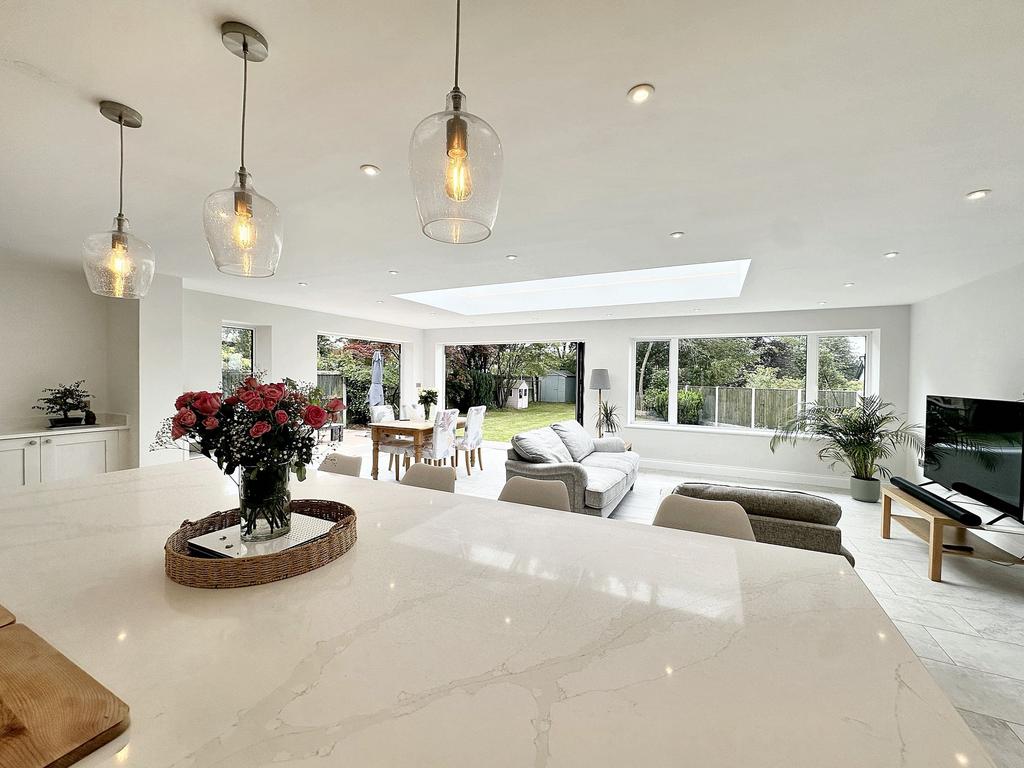 Family Living Dining Kitchen