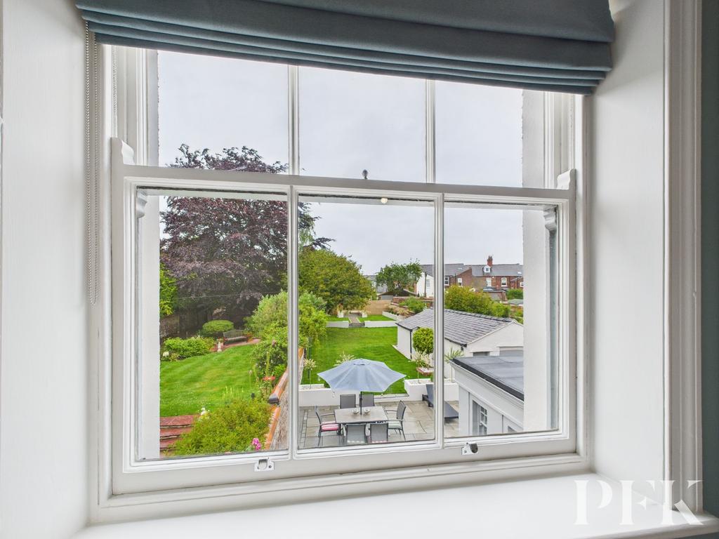 Rear Garden View From Bedroom 3