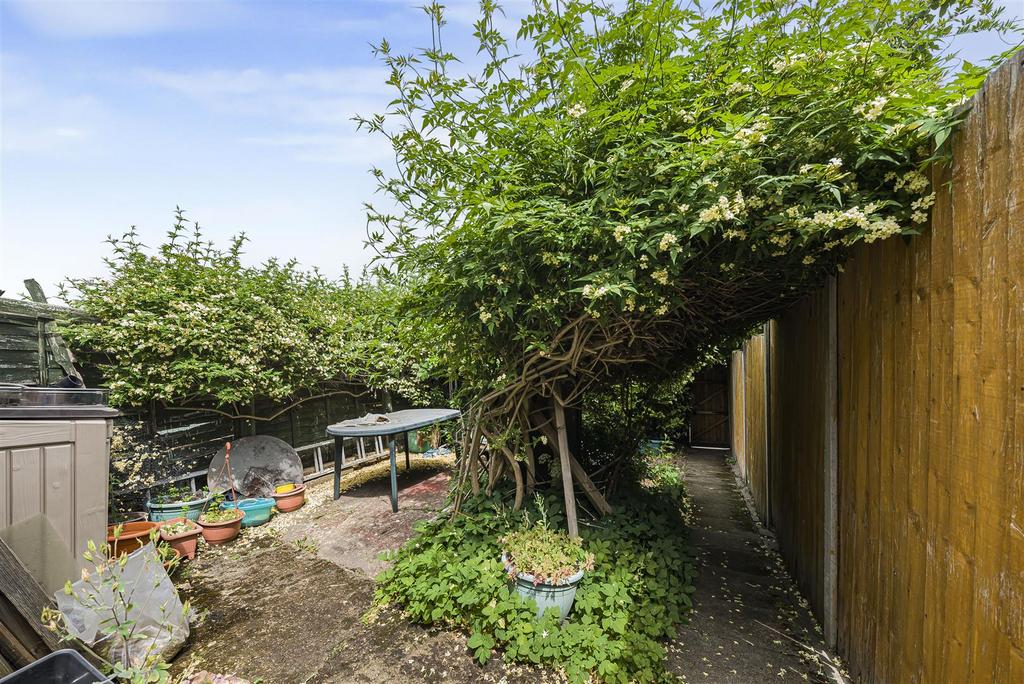 Rear garden