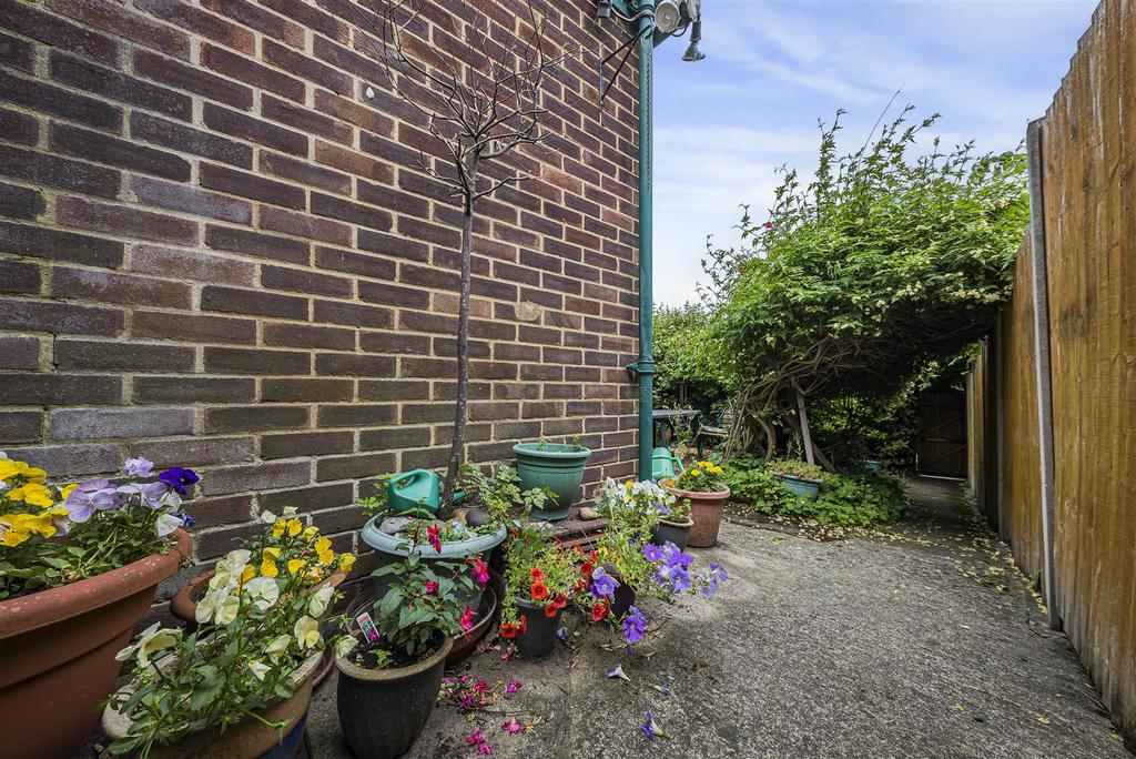 Rear garden