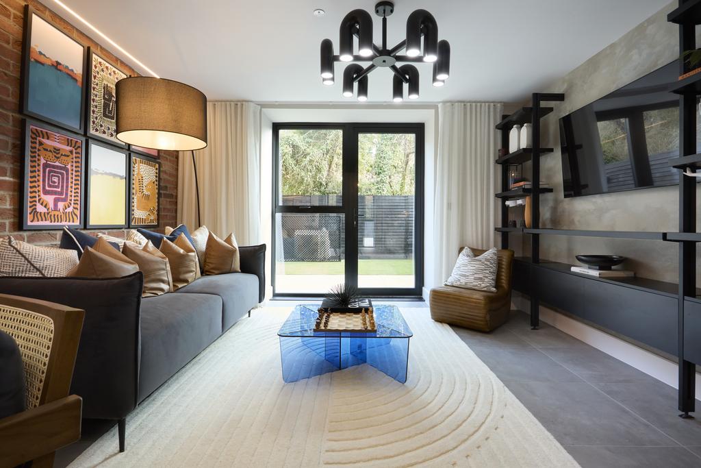 Show home living room