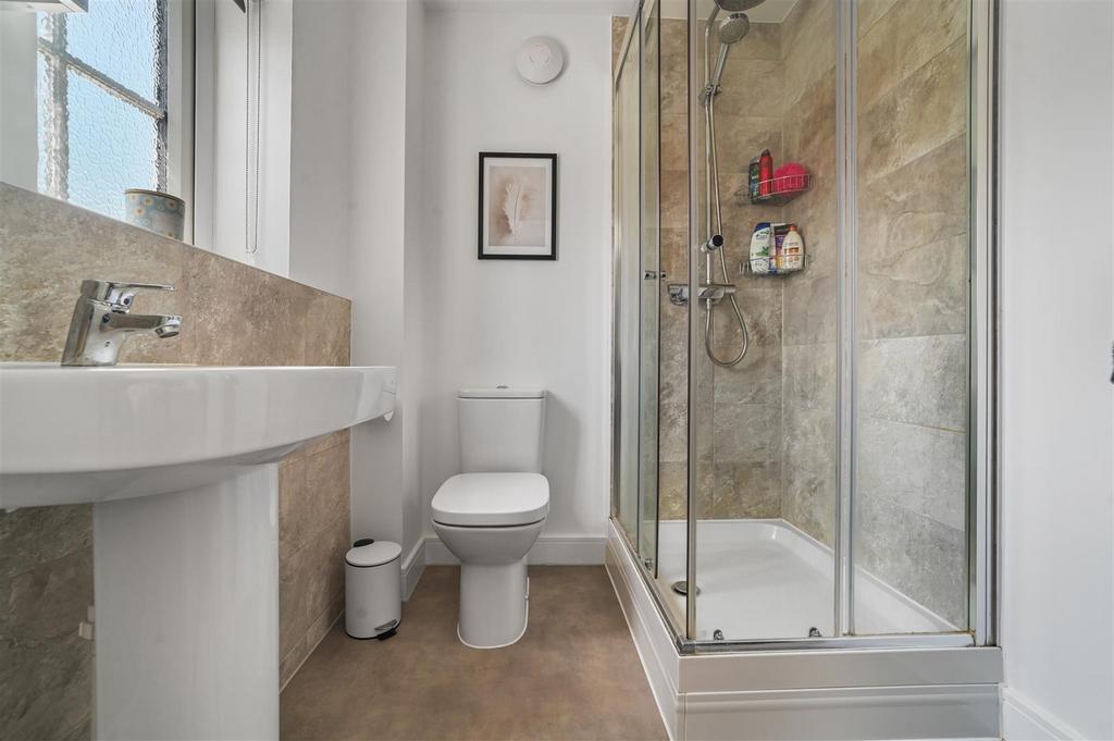 En suite shower room to bedroom one