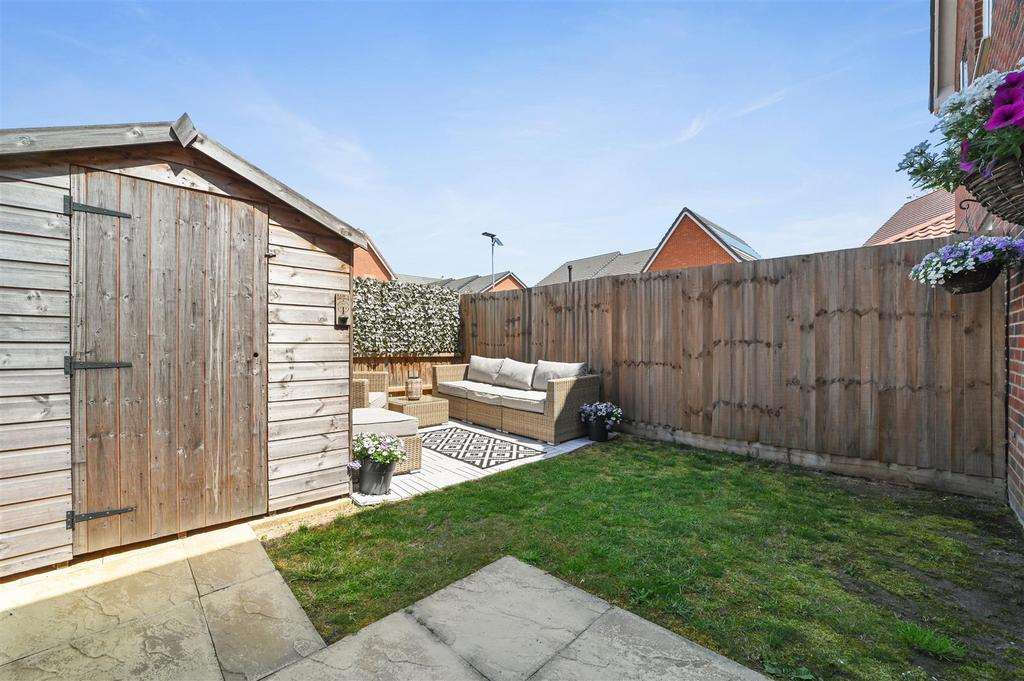 Rear garden