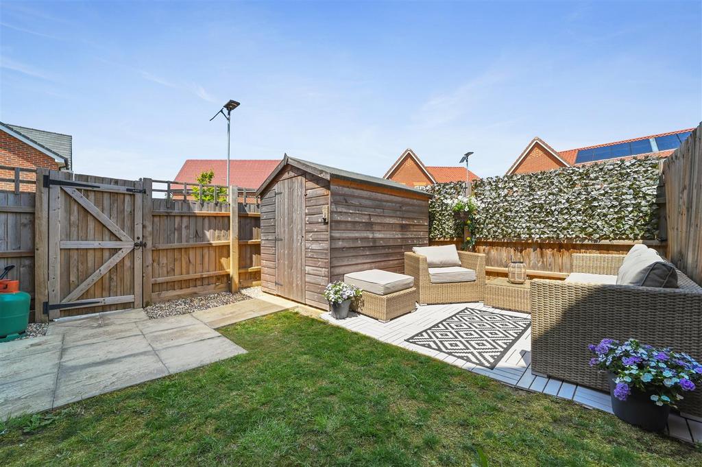 Rear garden