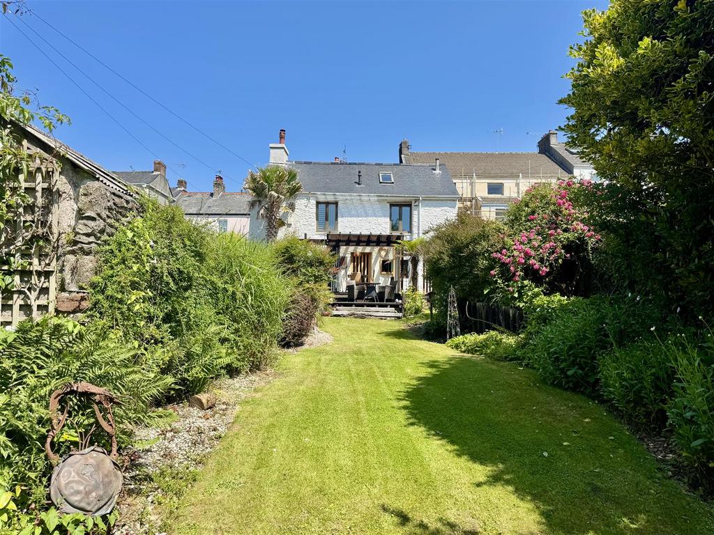 Tan cottage