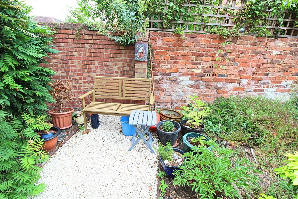 Bench in the garden